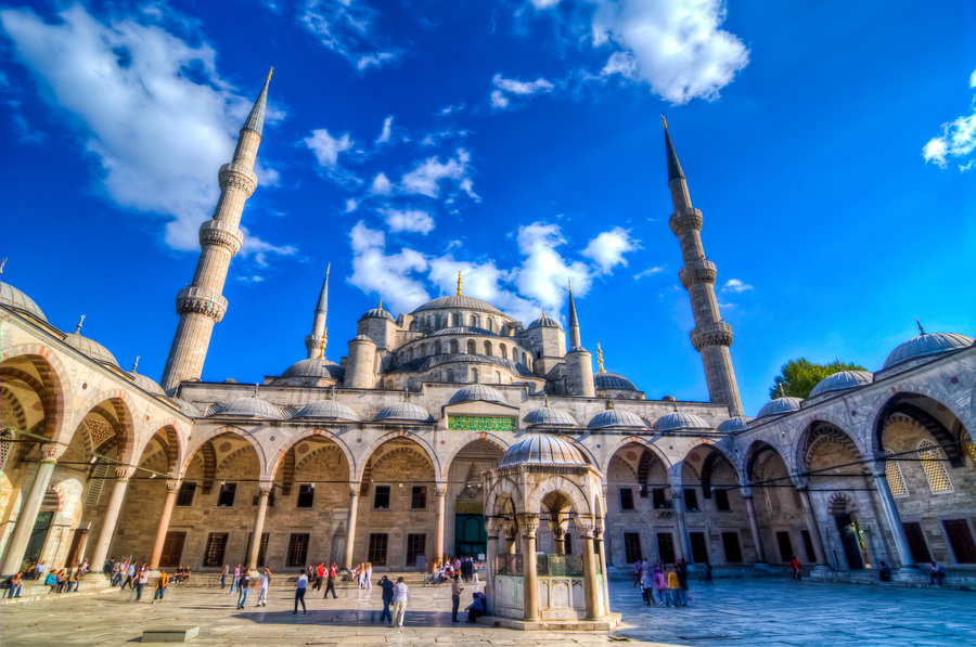 土耳其蓝色清真寺8