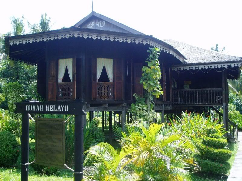 马来传统高脚屋